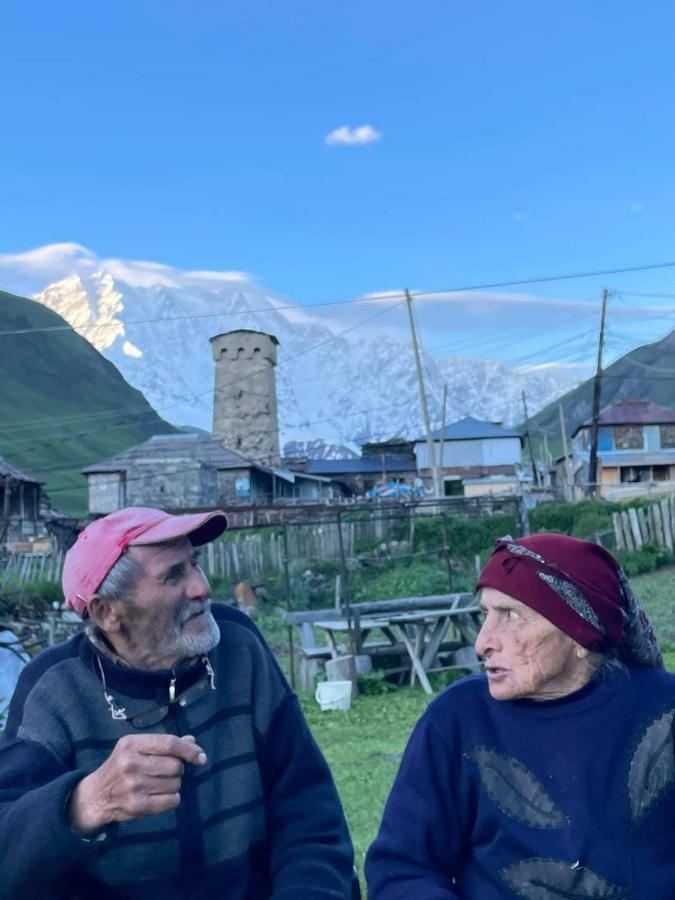 Chvibiani Guesthouse & Bar Ushguli Buitenkant foto