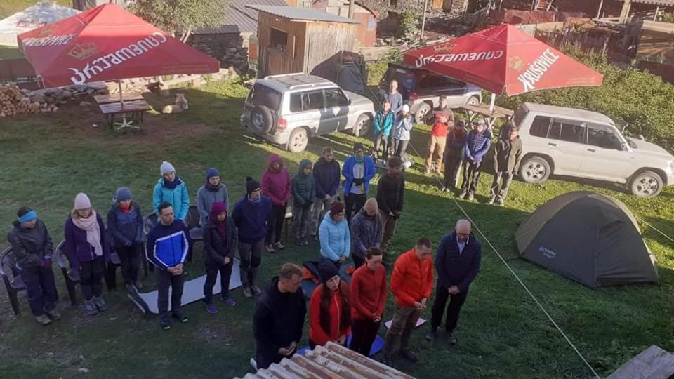 Chvibiani Guesthouse & Bar Ushguli Buitenkant foto