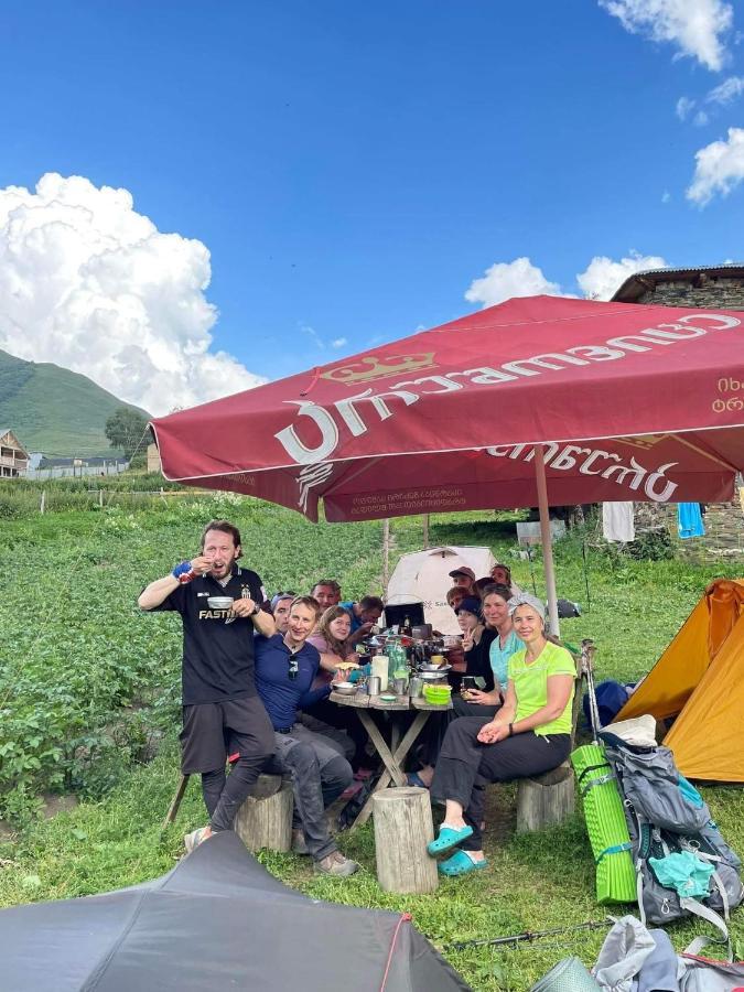 Chvibiani Guesthouse & Bar Ushguli Buitenkant foto